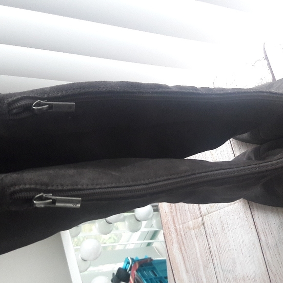 Lucky Brand Rayla gray suede over the knee stacked heel boots - Picture 3 of 14